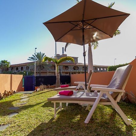 Duplex Meloneras With Free Wifi And Private Garden Villa ภายนอก รูปภาพ