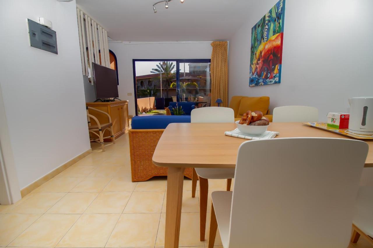 Duplex Meloneras With Free Wifi And Private Garden Villa ภายนอก รูปภาพ